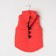 Children's vest, red color, height 92-98 cm