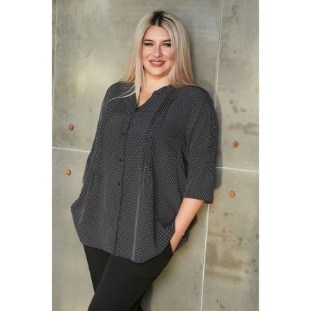 Female shirt, size 54, black color