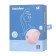 Vacuum-wave contactless stimulator of the Satiffyer Sugar Rush clitoris, silicone, pink color