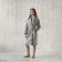 Tao robe, size l, color gray