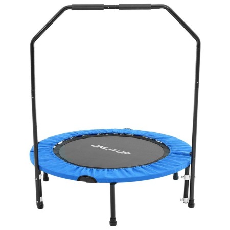 Batut children's online, d = 102 cm, with a holder, blue color-5