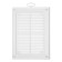 Ventilation grate Auramax A1825R, 183 x 253 mm, detachable