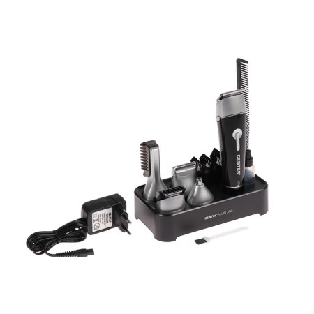 CENTEK CT-2132 haircut set, 10 items, waterproof case, black