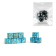 A set of dice of playing "Game time", 10 pcs, 1.6 x 1.6 cm, blue
