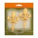 One -rod hook for curtains Cappio KC113, color gold, 2 pcs