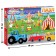 Puzzle "Park of attractions", "Blue Tractor", 60 elements