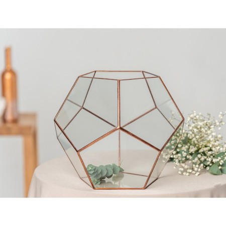 Florarium "ball" average (silver seams)-3