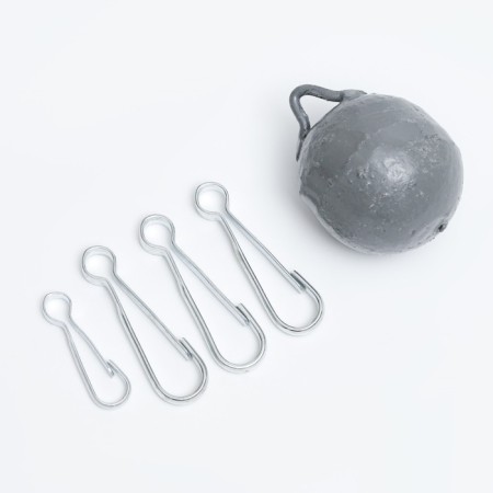 Set "Fun tube cleaning" for mechanical purification of chimneys, d = 130 mm, ruff metal-3