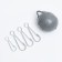 Set "Fun tube cleaning" for mechanical purification of chimneys, d = 130 mm, ruff metal
