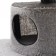 Complex for cats with claws, corner, collapsible, 60 x 60 x 92 cm, mix
