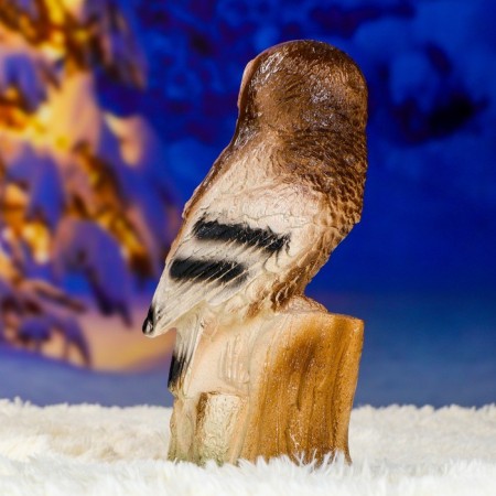 Garden figure "Owl on the stump" 28cm-5