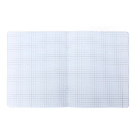 Notebook of 48 sheets in the "Atomic Heart" cage, cover coated cardboard, rounded angles, block 65 g/m2, 5V, mix-1