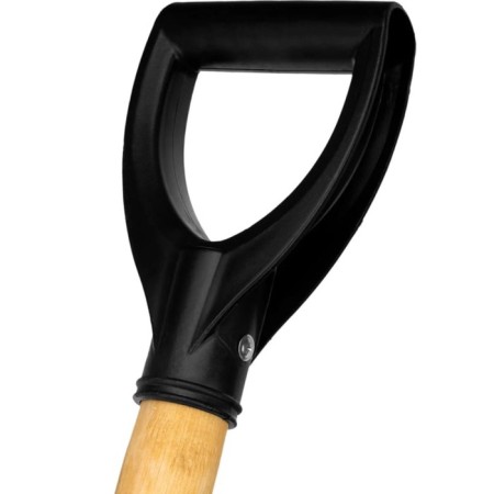 Shovel of soviet, rectangular, l = 130 cm, wooden stalk with a pen, Sibrtekh-5