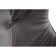 Stool on a metal frame Neli Metal/Eco -leather, Black/Gray 48x61x90 cm