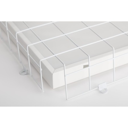 STRUCTION Protective era of reinforced steel for lamps 657x657x98 mm-5