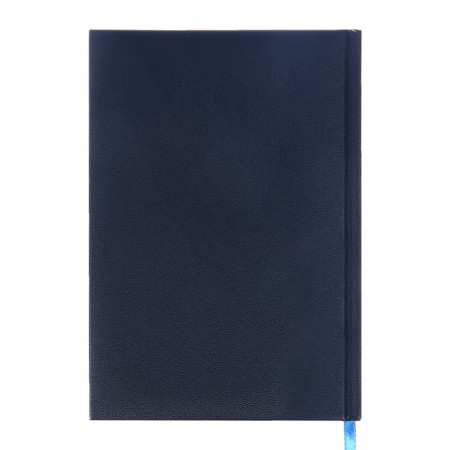 Leduced Diary A5, 160 sheets, Attomex. Orion, solid boumvinyl cover with foam rubber, liesse, block 70 g/m2, blue-10