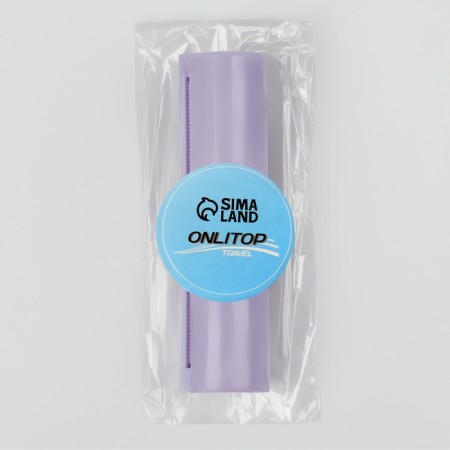 Leaf soap, in roll, d 2.3 × 9 cm, 120 cm, purple color-9