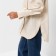 Women's shirt Minaku: Casual Collection Milk color, river 48