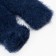 Female mittens, blue color, size 18