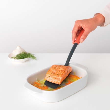 Brabantia tasty+cutting blade with cutting edge, Terracotta color, 34.8 cm-2