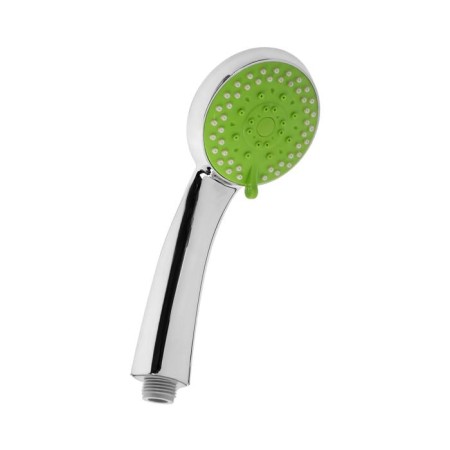 Shower Set Zein Z0605, hose 150 cm, holder, watering can 5 modes, green/chromium-6