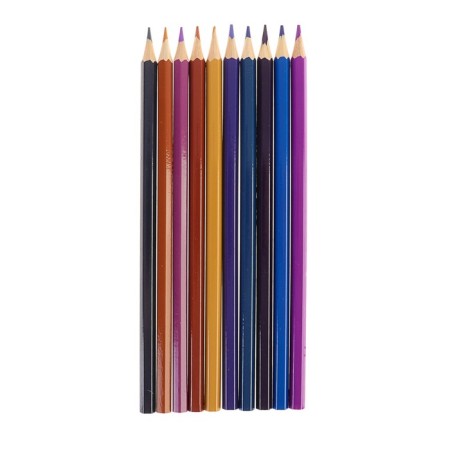 Pencils 50 colors, in a metal pencil case, the hull is hexagonal, sharpened-3