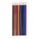 Pencils 50 colors, in a metal pencil case, the hull is hexagonal, sharpened