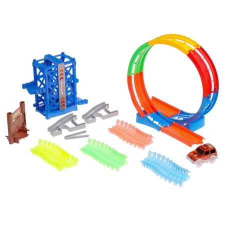 The Magic Track, flexible, shines in the dark, 133 details, elevator, dead loop-2