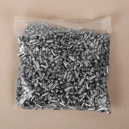 Flasp for a chain with balls, d = 4 mm, silver color-2