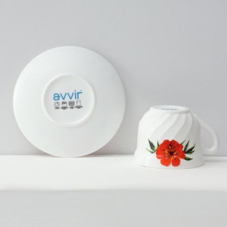 Service table "velvet rose", 37 items, glass ceramic-5