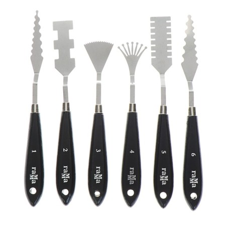 Set of mastikhins 6 pieces, "gamma" "Moscow Palette", curly (special)-1