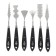 Set of mastikhins 6 pieces, "gamma" "Moscow Palette", curly (special)