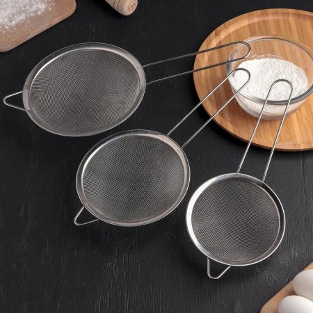 Set of sieve, 3 pcs, d = 12 cm, 14 cm, 16 cm