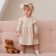 Dress and crumb bandage, I am Basic Line, height 80-86 cm, milk
