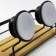 Wall regiment 1-tier Joy Home, with suction cups, bamboo