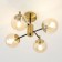 Cutilux Catilux chandelier CL143143 50x50x30 cm, 4x40W, E14, brown color