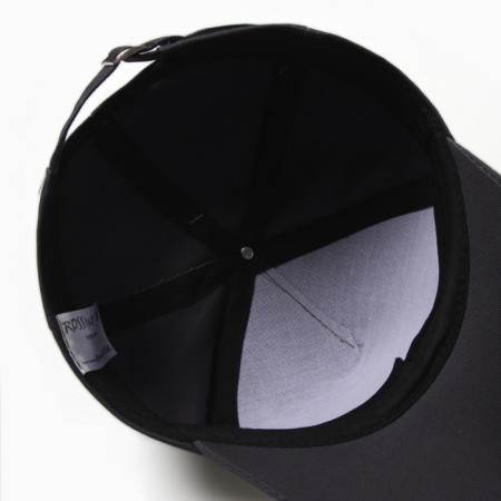 Baseball cap for a boy, dark gray color, size 54-3