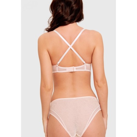 Women's bra, size 75a, light pink color-5
