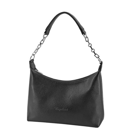Women's bag B2809-00110, Black color, artificial leather, 27x9x16 cm
