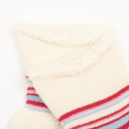 Noski children's terry, dairy color, size 6-1