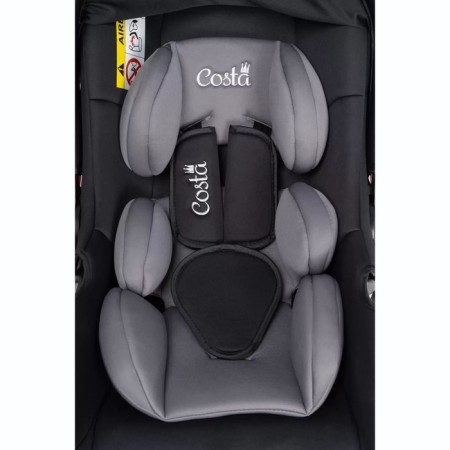 Car seat children's costa, black/gray color-10