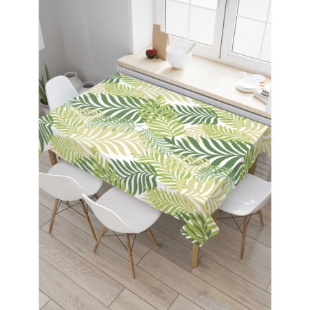 The tablecloth "Deciduous composition", rectangular, oxford, size 145x180 cm