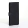 Male purse on a magnet, black color