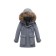 Winter park for a boy, height 134 cm, gray color