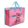 Folder with A4 handles, 335 x 260 x 100 mm, plastic, pens-textiles, DEVENTE FASHION Bear, pink