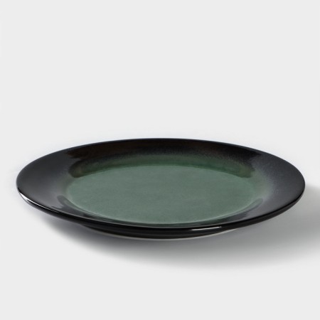 Porcelain plate Verde Notte, D = 25.5 cm-1