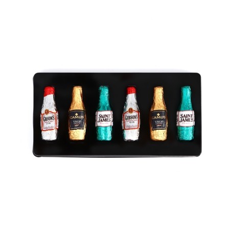 New Year. Figure chocolate Etui Select by Abtey Senior, with a liqueur filling, assorted, 13 ± 1 g-1