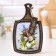 Decorative board "Light Flower set", 22.6x13.5x0.5 cm
