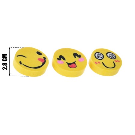 Figure eraser "Smiles", mix-1