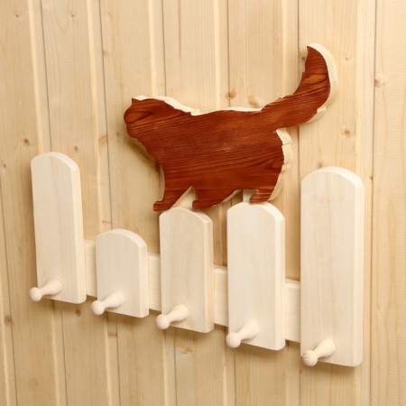 Pan "kitten", 5 hooks, 45x35x8 cm-1